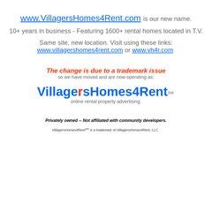 the villages 4 rent|villages 4 rent website.